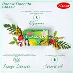 Renew Placenta Soap Solid Face & Body Anti aging & Whitening 135gm - Image 4