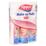 Tippys Cottoness Round Facial Cotton Pads 3 x 80Pads (Offer)