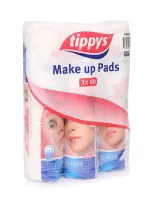 Tippys Cottoness Round Facial Cotton Pads 3 x 80Pads (Offer) - Image 2