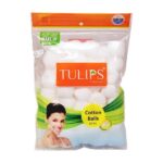 Tulips Cotton Balls - White 50 Pcs