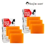 Kojie San Skin Lightening Kojic Acid Soap 3 Bars 100gm × 2 Pcs (Offer) - Image 2