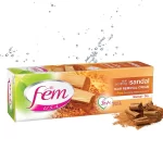 Fem USA Hair Removal Cream With Sandal For Soothing Skin - 120g - Image 6