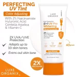 Luxe Organix 5in1 UV Pro Whitening Serum Sunscreen SPF 50+ PA+++ - 40g - Image 4