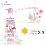 A Bonne Hokkaido Milk Whitening Lotion - 500ml - Image 3