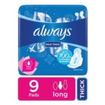 Always Maxi Thick Sanitary Pads - Long 9pcs
