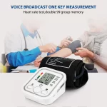 Automatic Digital Upper Arm Blood Pressure Monitor Meter Machine - Image 4
