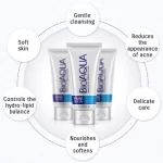 BIOAQUA Skin Care Acne Face Removal Cleanser Cream Spots Scar Blemish Mark 100g - Image 3