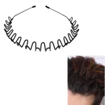 Black Fashion Spring Headband - Image 4