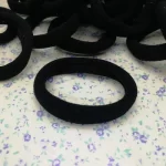 Black Rubber Bands - 6 Pcs - Image 2