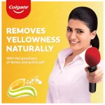 Colgate Active Salt Lemon Germ Fighting Toothpaste - 100g - Image 2