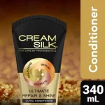 Cream Silk Triple Keratin Rescue Ultra Conditioner Repair & Shine - 340ml