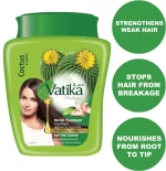 Dabur Vatika Cactus & Garlic Hot Oil Treatment Hair Fall Control - 500g - Image 3