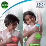Dettol Cool Anti-Bacterial Bathing Soap Bar 6 × 100g - Image 4
