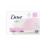 Dove Pink Soft & Smooth Skin Soap Bar 4 x 125g - Image 2