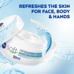 Nivea Refreshingly Soft Moisturising Cream - 50ml - Image 6
