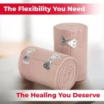 Elastic Bandage With Clips - 7.5CM × 4.5M - Image 2