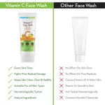 Mamaearth Vitamin C Face Wash With Vitamin C & Turmeric - 100ml - Image 5