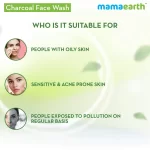 Mamaearth Charcoal Facewash For Oil Control - 100ml - Image 5