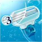 Gillette Venus 3 Blades Women Razor Blade Refill - Smooth - Image 2