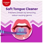 Colgate ZigZag Anti-Bacterial Toothbrush - Soft (Pack of 3) - Image 5