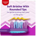 Colgate ZigZag Anti-Bacterial Toothbrush - Soft (Pack of 3) - Image 6
