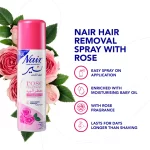 Nair Hair Removal Spray Rose Fragrance - 200ml - Image 2