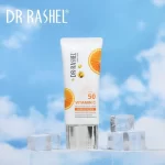 Dr.Rashel Vitamin C Brightening & Anti-Aging Sunscreen SPF50 - 50g - Image 3