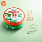 Creme 21 Moisturizing 95% Aloe Vera Gel - 300ml - Image 2