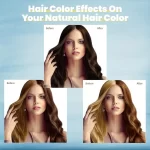 Meidu Hair Dye Shampoo 3 in 1 ( Coffee Brown ) - 500ml - Image 5