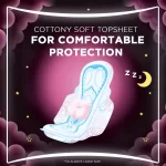 Always Breathable Soft Maxi Thick Night Sanitary Pads With Wings - 7 Pcs (3+1) - Image 4