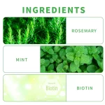 Roushun Rosemary Mint Hair Shampoo & Hair Oil - 500ml + 60ml (Combo) - Image 5