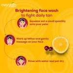 Everyuth Naturals Brightening Lemon & Cherry Face Wash - 2 × 150g - Image 4