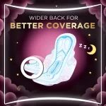 Always Breathable Soft Maxi Thick Night Sanitary Pads With Wings - 7 Pcs (3+1) - Image 6