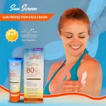 Skin Doctor Sun Spf 80 Hyaluronic Acid Vitamins A,E,F Sun Protection Face Cream -125ml - Image 3