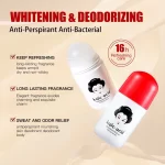 Guanjing Beauty Kojic Acid Whitening Anti-Perspirant Roll On - 50ml - Image 5