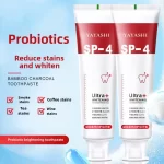 Yayashi SP-4 Ultra + Whitening Probiotic Toothpaste - 120g - Image 5