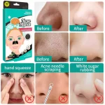 Disunie Removes Blackhead Nose Mask Bamboo Charcoal - 10Pcs - Image 3