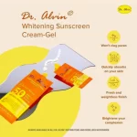 Dr. Alwin Whitening Sunscreen Cream Gel SPF 50 + 50ml - Image 7