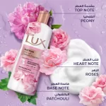 Lux Soft Rose Delicate Fragrance Body Wash - 250ml - Image 4