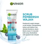 Garnier Skin Naturals Pure Active Clearing Scrub 100ml - Image 3