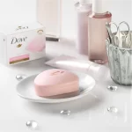 Dove Pink Soft & Smooth Skin Soap Bar 4 x 125g - Image 4