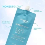 Honest Glow SPF50+ PA+++ Fragrance Free Sunscreen - 50g - Image 4