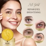 Dr.Rashel 24K Gold Collagen Hydrogel Eye Mask - 60pcs - Image 2