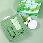 QXQY Green Cleansing Mask Stick & Multi-Effect Protective Cream - 50g+50g - Image 5