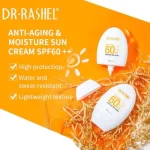 Dr.Rashel Anti-Aging 60++SPF Moisture Sun Cream - 60g - Image 4
