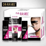 Dr.Rashel Deep Cleansing Black Peel - Off Face Mask Set