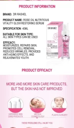 Dr Rashel Rose Oil Glow Restoring Serum 40g - Image 9