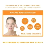 Dr.Rashel VC Vitamin C Niacinamide & Brightening Essence Mask - 5 Pcs × 25g - Image 4