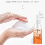 Dr.Rashel Vitamin C & Niacinamide Essence Cleansing Mousse - 125ml - Image 5