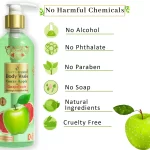 Earth Genix Body Wash Green Apple & Grape Fruit - 300ml - Image 6